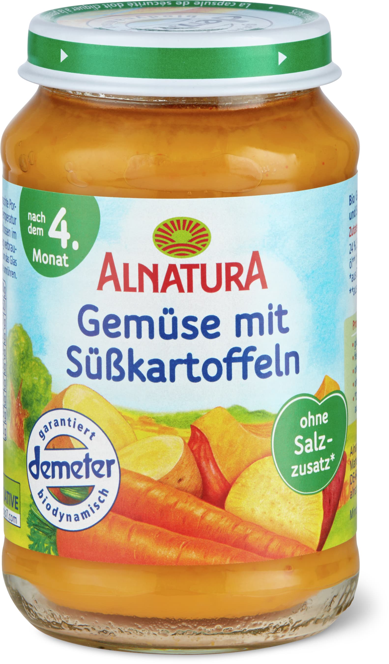 Vegetable Baby Food with Sweet Potatoes